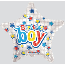 Birthday Boy Shape Foil Balloon