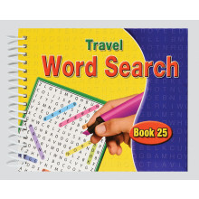 Travel Wordsearch Book 180 Pages 4 Asstd