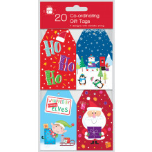 20 S/Adh Tags Novelty Kids