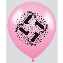 LB103A Balloons 1 Today Pink