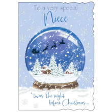 Nephew Juvenile 50 Xmas Card