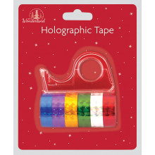 6 Rolls Holographic Tape Asst