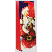 Bottle Bag Traditional Santa