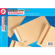 Manilla Envelopes C4 Heavy Duty 5s