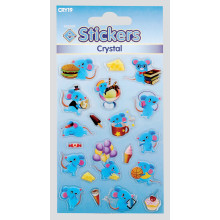 Crystal Stickers Asst