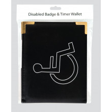 Disabled Badge Wallet Black