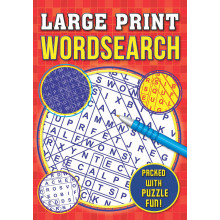 Large Print Wordsearch Puzzle Book