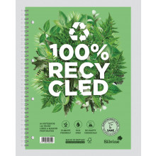 A4+ Recycled Twinwire Notebook F/M 120pg