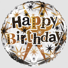 Foil Balloon Happy Birthday