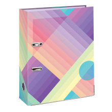 A4 Shades & Shapes Lever Arch File 2 Ast