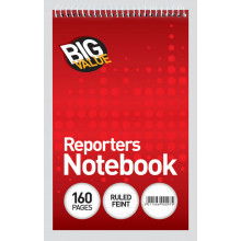 Club Reporters Notebooks Big Value 160pg