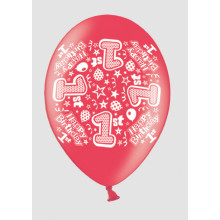 Age 1 Balloons 10s BA104