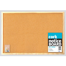 Cork Notice Board 60x40cm