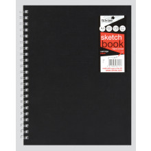 Silvine A4 Twin Wire Sketch Book 60sht