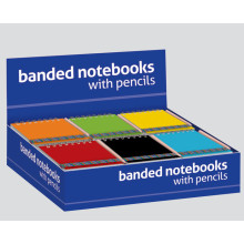 A7 Banded Notebook & Pencil