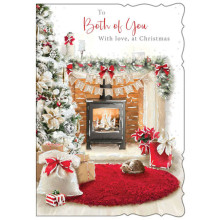 House To House Trad 50 Xmas Card