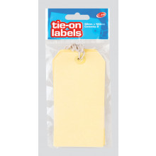 Plain Tie on Labels 8s
