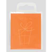 Gift Tags Plain Orange