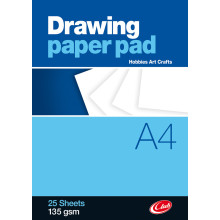 Club A4 Drawing Paper Pad 25pgs 135gsm