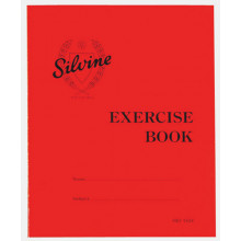Silvine Exercise Book Squared 130X 40pgs