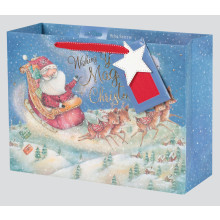 Gift Bag Santa's Adventure Large