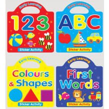 Early Learning Sticker Activity 4 Asst