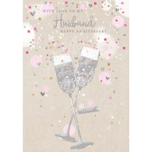 Greetings Cards Husband Anniversary