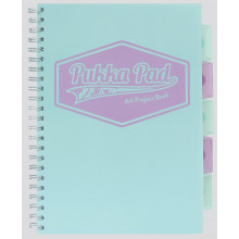 A4 Pastel Pukka Project Book 250 Pages