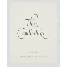 Pads 3 Candlesticks No 3 White