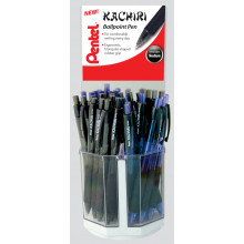 Pentel Kachiri Ballpens Blue/Black Disp.