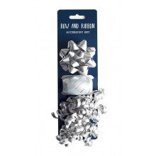Silver Bow, Cop & Curl Cop Set 3 Piece