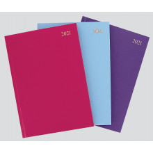 D0108 Diary A5 Pastel WTV asst