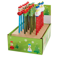 18cm Wooden Christmas Pencils