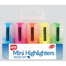 Pack 5 Mini Club Highlighters Assorted