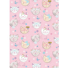 Flat Gift Wrap Cats GW2570