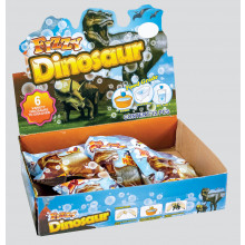 Fizzy Dinosaur 6 Asst