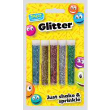 Smiles 5 Glitter Tubes