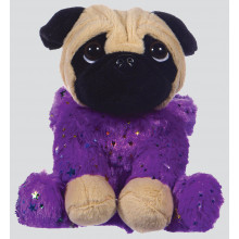 Pug In Sparkle Costume 17cm 3 Assorted