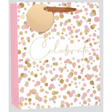 Medium Gift Bag Celebrate Foil