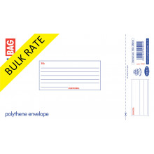 S0206B Sml Poly Mail Bags 160x230mm