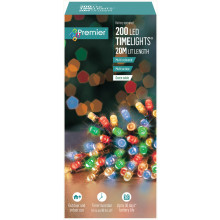20M Timelights Multi Coloured