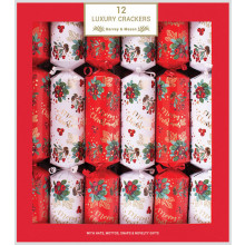 12x35cm Luxury Crackers 3 Assorted