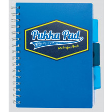 Blue A5 Vision Project Book 200 Pages