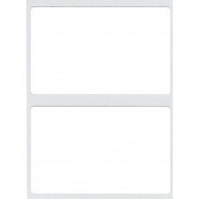 White Self Adhesive Labels 50x80mm