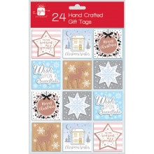 24 Handcrafted Tags Contemporary