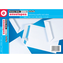 White Envelopes C5 Heavy Duty 8s