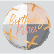 Foil Balloon Birthday Kisses
