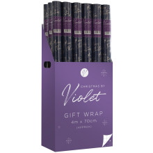 4M Roll Wrap Starry Skies