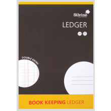 Silvine Book Keeping Ledger Double Entry
