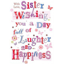 Greetings Cards Sister
